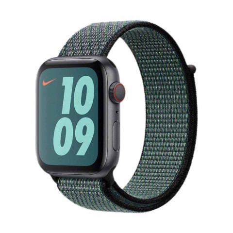 Ремешок Nylon loop на Apple Watch 42/44/45mm Storm gray